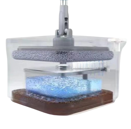 360° Rotating Spin Mop with Clean/Dirty Water Separation System