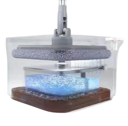 360° Rotating Spin Mop with Clean/Dirty Water Separation System