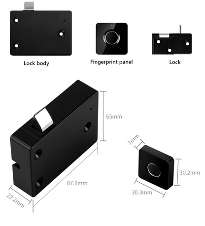 Biometric Fingerprint Lock for Drawer/Cabinet