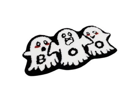 Non-Slip Ghost & Pumpkin Cartoon Area Rug