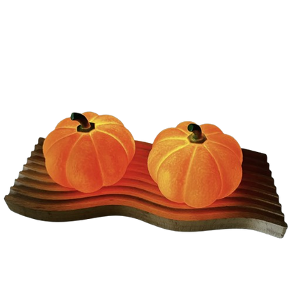 Pumpkin-Shaped Night Light