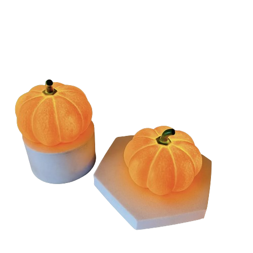 Pumpkin-Shaped Night Light