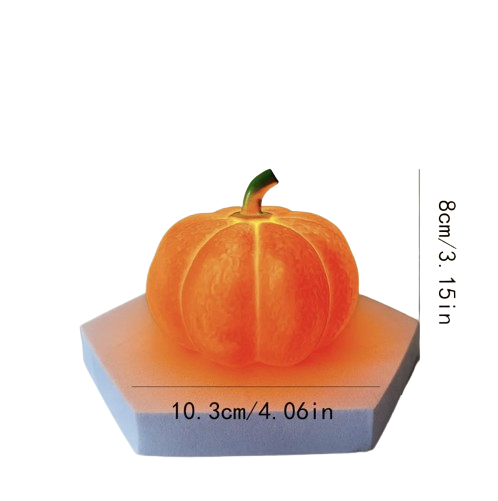 Pumpkin-Shaped Night Light