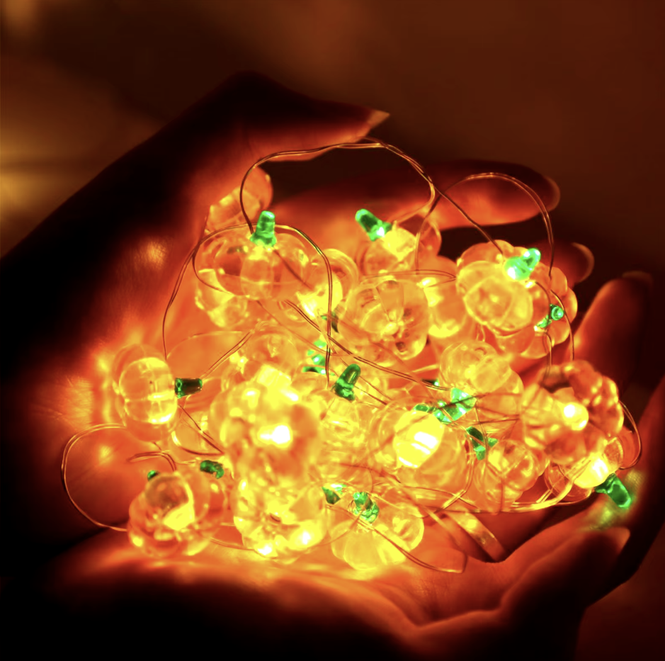 Squash-Shaped LED String