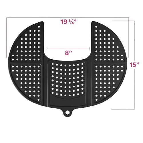 Foldable Sink Cover with Makeup Brush Cleaning Pad