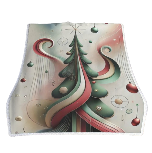 Blanket - Abstract Christmas Tree