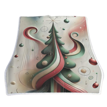 Blanket - Abstract Christmas Tree